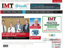 Tablet Screenshot of imt.ie