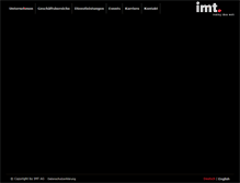 Tablet Screenshot of imt.ch